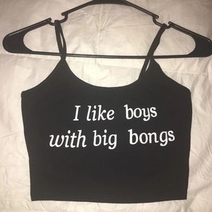 Crop tank top